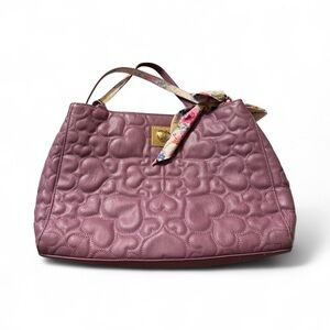 Betsey Johnson Lavender Tote